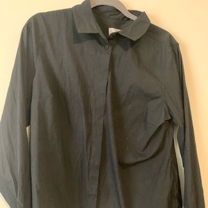 Black button up shirt